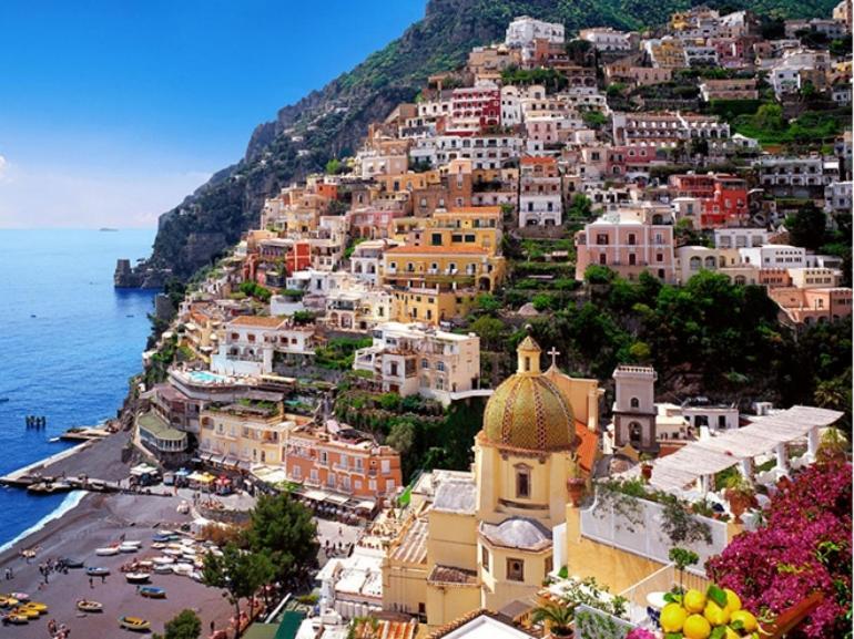 Blue Line House Positano Appartement Buitenkant foto