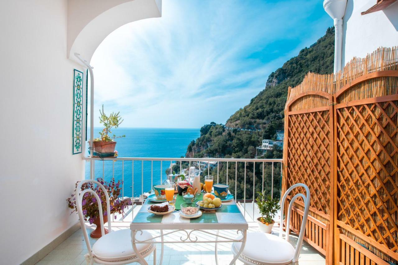 Blue Line House Positano Appartement Buitenkant foto